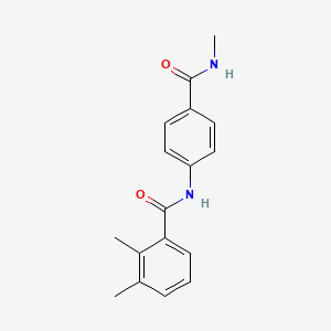 2,3-dimethyl-N-[4-(methylcarbamoyl)phenyl]benzamide