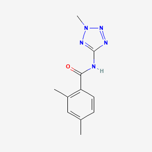 2,4-dimethyl-N-(2-methyltetrazol-5-yl)benzamide