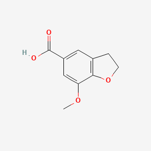 7-Methoxy-2,3-dihydro-1-benzofuran-5-carboxylic acid