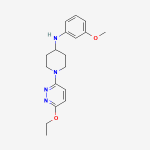 1-(6-ethoxypyridazin-3-yl)-N-(3-methoxyphenyl)piperidin-4-amine