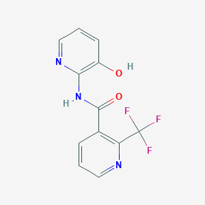 N-(3-hydroxypyridin-2-yl)-2-(trifluoromethyl)pyridine-3-carboxamide