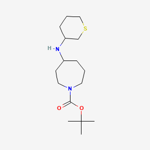 Tert-butyl 4-(thian-3-ylamino)azepane-1-carboxylate