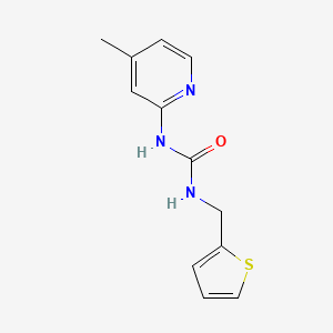 1-(4-Methylpyridin-2-yl)-3-(thiophen-2-ylmethyl)urea