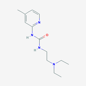 1-[2-(Diethylamino)ethyl]-3-(4-methylpyridin-2-yl)urea