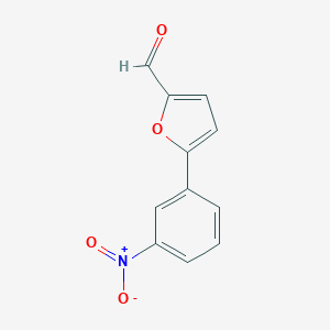 B076496 5-(3-Nitrophenyl)furan-2-carbaldehyde CAS No. 13148-43-1