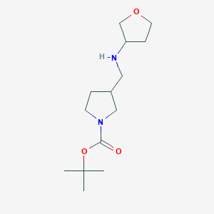 Tert-butyl 3-[(oxolan-3-ylamino)methyl]pyrrolidine-1-carboxylate