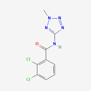 2,3-dichloro-N-(2-methyltetrazol-5-yl)benzamide