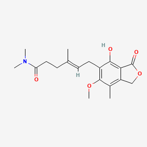 molecular formula C19H25NO5 B7650273 Mycophenolate Dimethyalamide 