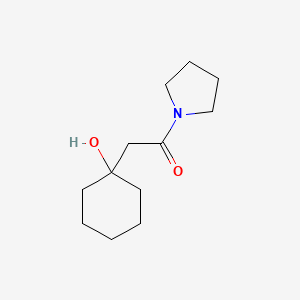 2-(1-Hydroxycyclohexyl)-1-pyrrolidin-1-ylethanone