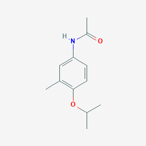 N-(3-methyl-4-propan-2-yloxyphenyl)acetamide