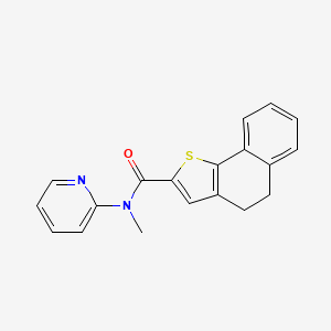 N-methyl-N-pyridin-2-yl-4,5-dihydrobenzo[g][1]benzothiole-2-carboxamide