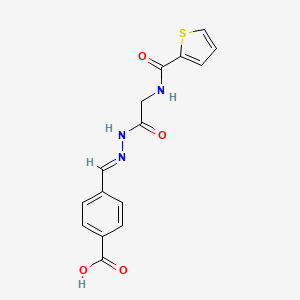 molecular formula C15H13N3O4S B7651217 MetRS-IN-1 