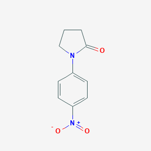 B076513 1-(4-Nitrophenyl)pyrrolidin-2-one CAS No. 13691-26-4