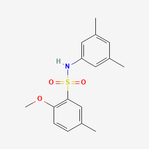 N-(3,5-dimethylphenyl)-2-methoxy-5-methylbenzenesulfonamide