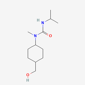 1-[4-(Hydroxymethyl)cyclohexyl]-1-methyl-3-propan-2-ylurea