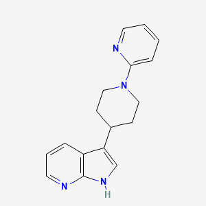 3-(1-pyridin-2-ylpiperidin-4-yl)-1H-pyrrolo[2,3-b]pyridine