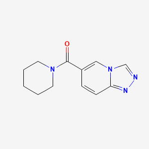 Piperidin-1-yl([1,2,4]triazolo[4,3-a]pyridin-6-yl)methanone