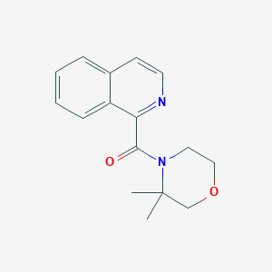 (3,3-Dimethylmorpholin-4-yl)-isoquinolin-1-ylmethanone