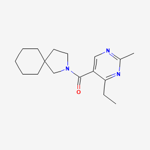 2-Azaspiro[4.5]decan-2-yl-(4-ethyl-2-methylpyrimidin-5-yl)methanone