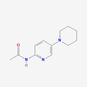 N-(5-piperidin-1-ylpyridin-2-yl)acetamide