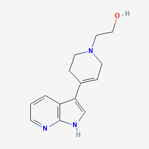 2-[4-(1H-pyrrolo[2,3-b]pyridin-3-yl)-3,6-dihydro-2H-pyridin-1-yl]ethanol