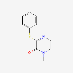 1-Methyl-3-phenylsulfanylpyrazin-2-one