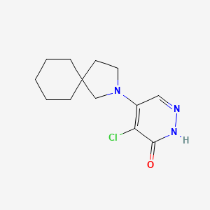 4-(2-azaspiro[4.5]decan-2-yl)-5-chloro-1H-pyridazin-6-one