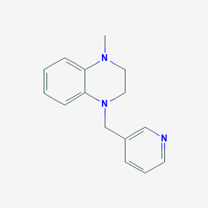 1-Methyl-4-(pyridin-3-ylmethyl)-2,3-dihydroquinoxaline