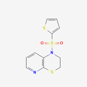 1-Thiophen-2-ylsulfonyl-2,3-dihydropyrido[2,3-b][1,4]thiazine