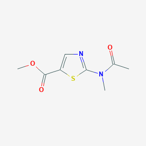 Methyl 2-[acetyl(methyl)amino]-1,3-thiazole-5-carboxylate