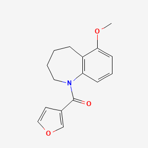 Furan-3-yl-(6-methoxy-2,3,4,5-tetrahydro-1-benzazepin-1-yl)methanone