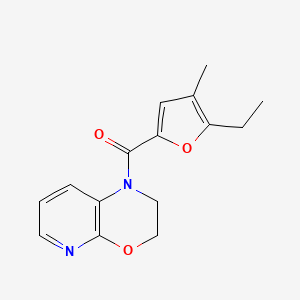 2,3-Dihydropyrido[2,3-b][1,4]oxazin-1-yl-(5-ethyl-4-methylfuran-2-yl)methanone