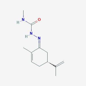 1-methyl-3-[(Z)-[(5R)-2-methyl-5-prop-1-en-2-ylcyclohex-2-en-1-ylidene]amino]urea