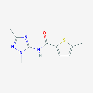 N-(2,5-dimethyl-1,2,4-triazol-3-yl)-5-methylthiophene-2-carboxamide