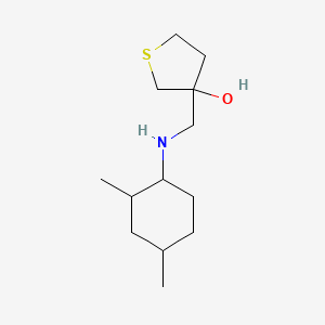 3-[[(2,4-Dimethylcyclohexyl)amino]methyl]thiolan-3-ol