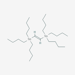 molecular formula C26H56Sn2 B076539 反式-1,2-双(三丁基锡)乙烯 CAS No. 14275-61-7