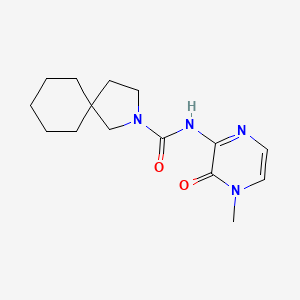 N-(4-methyl-3-oxopyrazin-2-yl)-2-azaspiro[4.5]decane-2-carboxamide