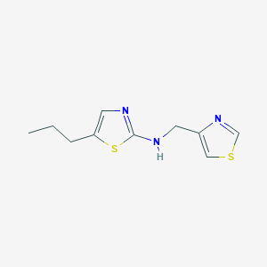 5-propyl-N-(1,3-thiazol-4-ylmethyl)-1,3-thiazol-2-amine