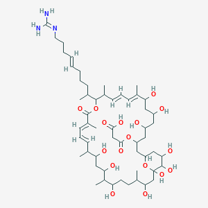 molecular formula C55H93N3O17 B076549 Azalomycin-F CAS No. 11003-24-0