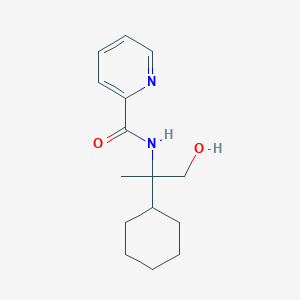 N-(2-cyclohexyl-1-hydroxypropan-2-yl)pyridine-2-carboxamide