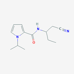 N-(1-cyanobutan-2-yl)-1-propan-2-ylpyrrole-2-carboxamide