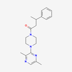 1-[4-(3,6-Dimethylpyrazin-2-yl)piperazin-1-yl]-3-phenylbutan-1-one