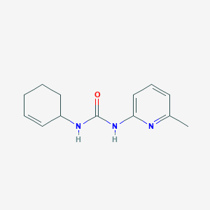 1-Cyclohex-2-en-1-yl-3-(6-methylpyridin-2-yl)urea