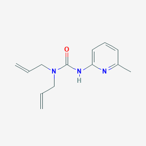 3-(6-Methylpyridin-2-yl)-1,1-bis(prop-2-enyl)urea