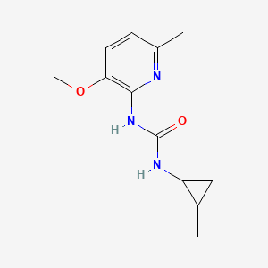 1-(3-Methoxy-6-methylpyridin-2-yl)-3-(2-methylcyclopropyl)urea