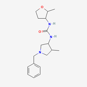 1-(1-Benzyl-4-methylpyrrolidin-3-yl)-3-(2-methyloxolan-3-yl)urea