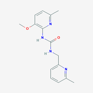 1-(3-Methoxy-6-methylpyridin-2-yl)-3-[(6-methylpyridin-2-yl)methyl]urea