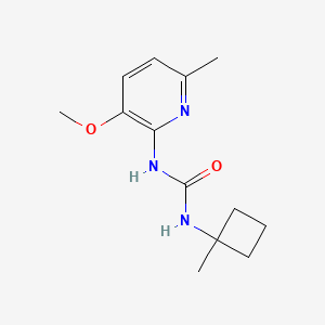 1-(3-Methoxy-6-methylpyridin-2-yl)-3-(1-methylcyclobutyl)urea