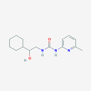 1-(2-Cyclohexyl-2-hydroxyethyl)-3-(6-methylpyridin-2-yl)urea