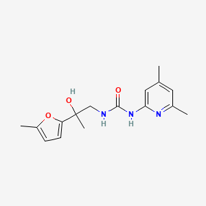 1-(4,6-Dimethylpyridin-2-yl)-3-[2-hydroxy-2-(5-methylfuran-2-yl)propyl]urea